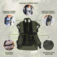 Morocoy Backpack 30L - Green