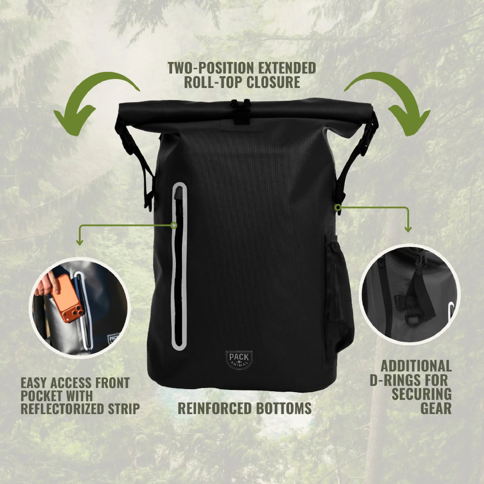 Morocoy Backpack 30L - Black